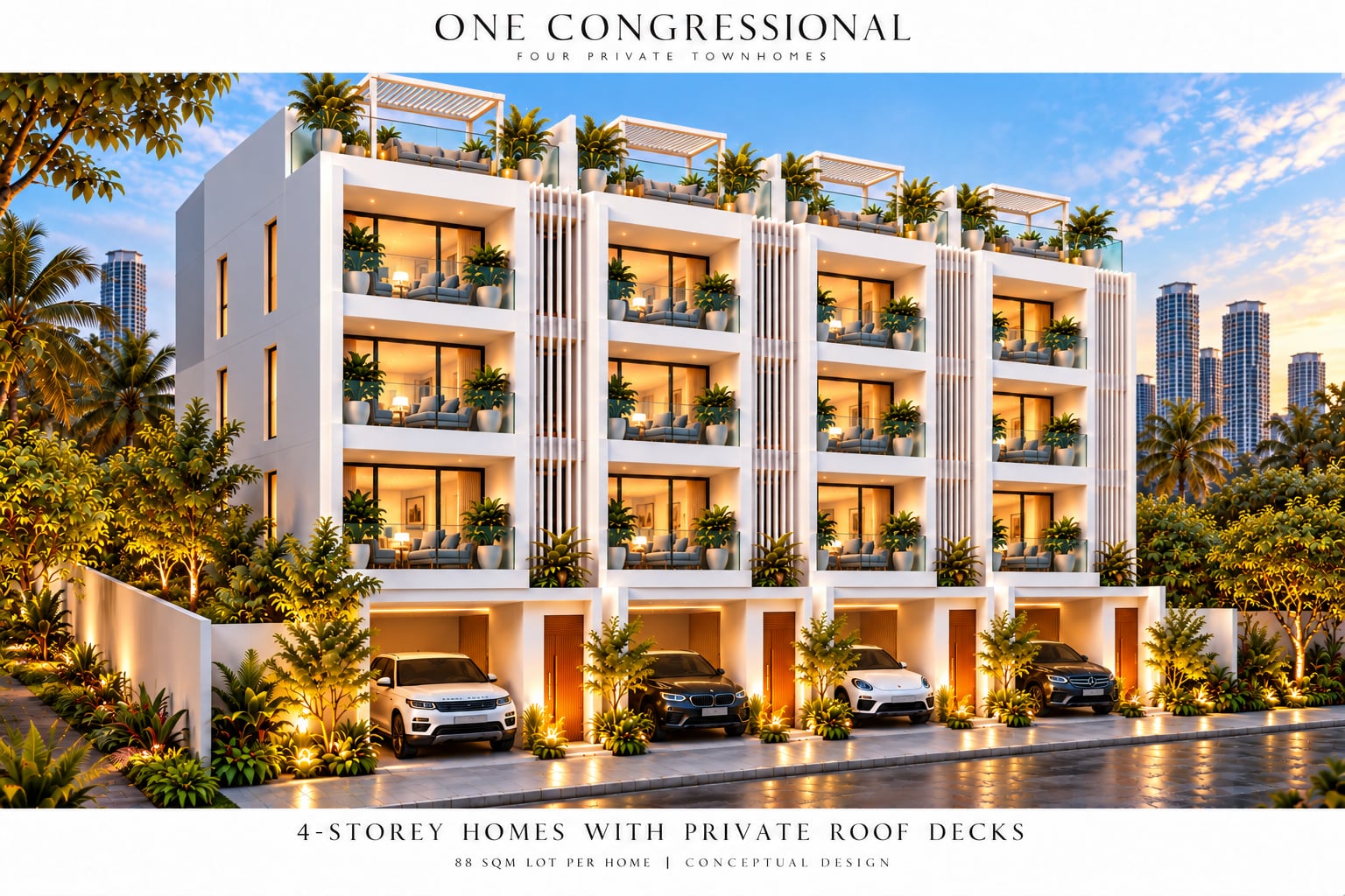 One Congressional Townhouses